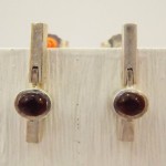 Ohrstecker aus 925 Sterlingsilber mit Turmalin