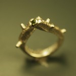 Ring aus 925 Sterlingsilber mit Turmalin