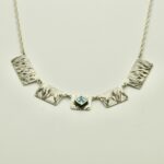 08.88 Collier "Gräser" aus 925